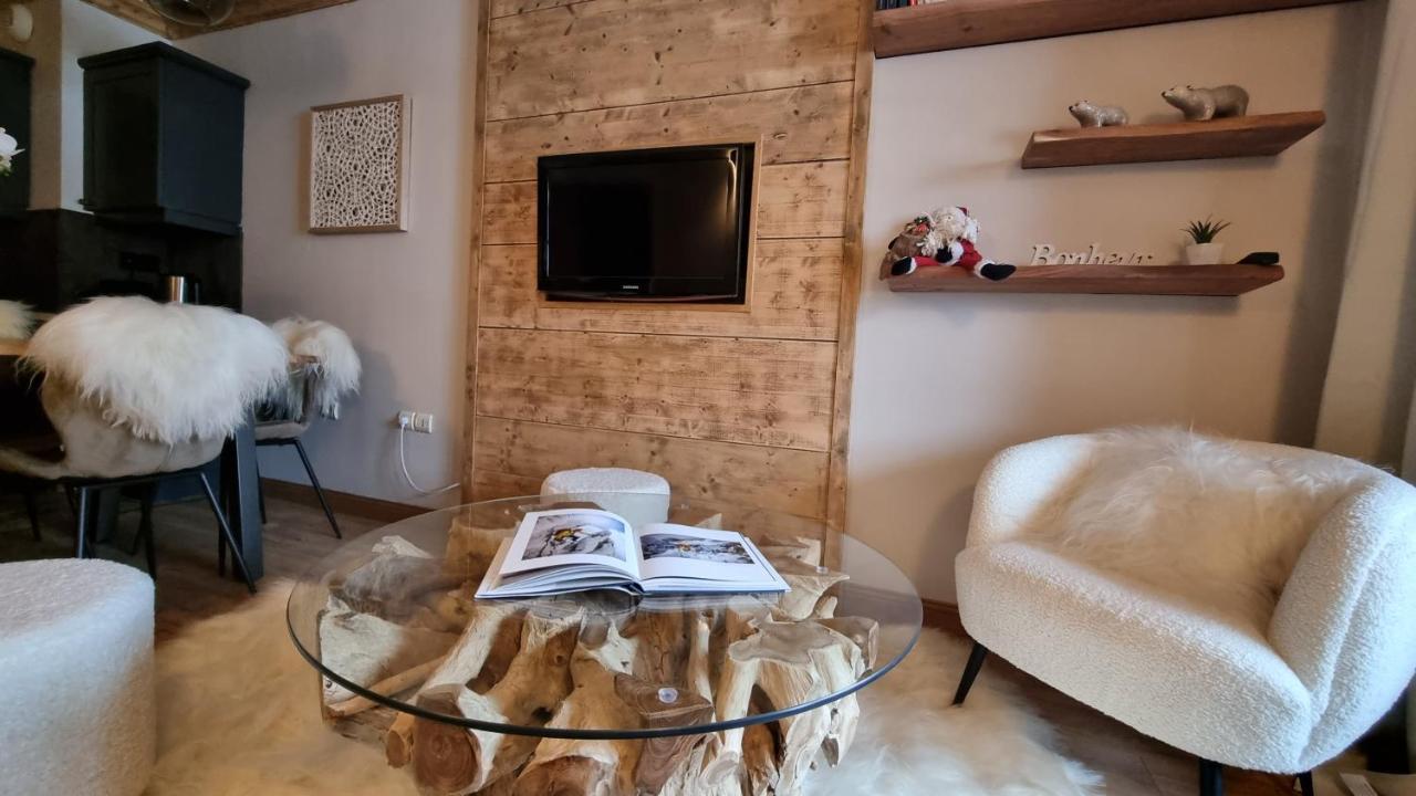 Arc 1950, Appartement Standing Dans Residence 5 Etoiles, Skis Aux Pieds,- 4-6 Pers, Piscine Exterieure & Spa Les Arcs  Zewnętrze zdjęcie